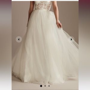 NWT DB Studio Long Tulle Wedding Separates Skirt